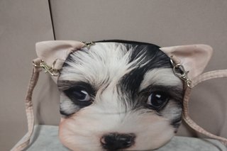 Bolso con diseño de perro