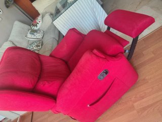 Sillón Reclinable Rojo