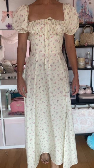 Vestido Largo Floral Shein Talla S