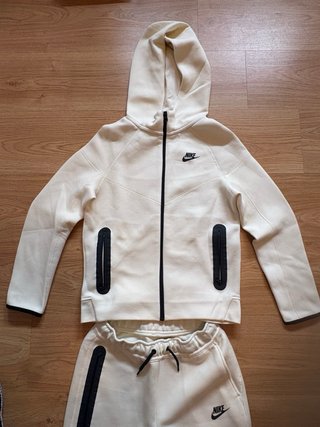 Chándal Nike Tech Fleece Original - Beige niño
