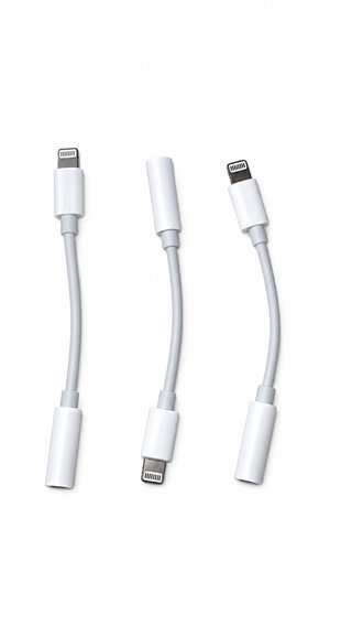 3 Adaptadores Lightning a Jack 3.5mm