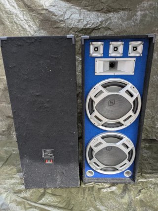 Altavoz Skytec 1000W Negro/Azul