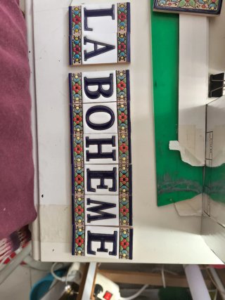 Azulejos decorativos La Bohème