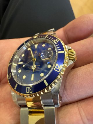 Reloj Rolex Submariner Esfera Azul