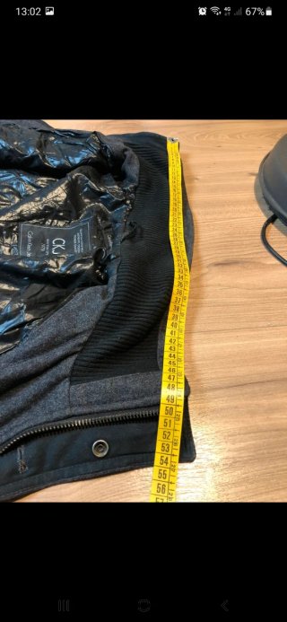Cappotto uomo Calvin Klein lana grigio S