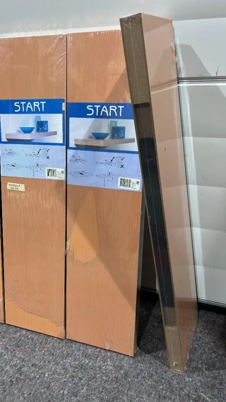4 Mensole START in Legno - 10€/un.