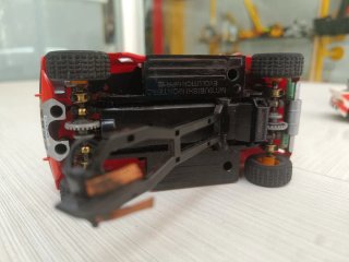 Coche Scalextric Mitsubishi Repsol