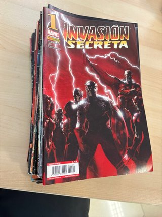 Lote de 32 cómics INVASIÓN SECRETA de Marvel