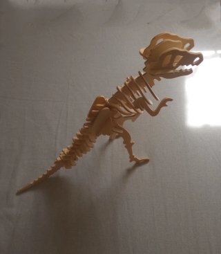 Puzzle Tiranosaurio Rex Madera