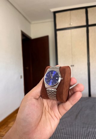Reloj Casio Azul y Plateado