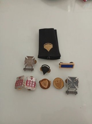 Lote de Insignias del Ejército Americano