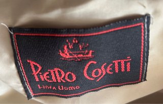 Americana blazer Pietro Cosetti cuadros talla 50