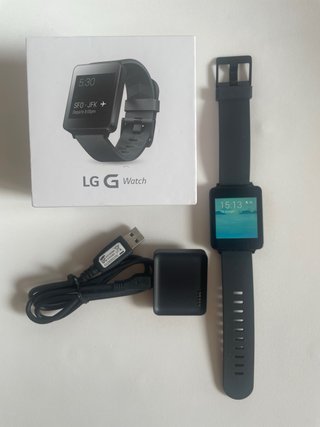 LG G Watch Smartwatch Android Wear Negro