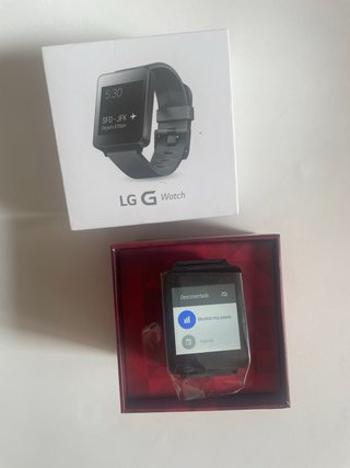 LG G Watch Smartwatch Android Wear Negro