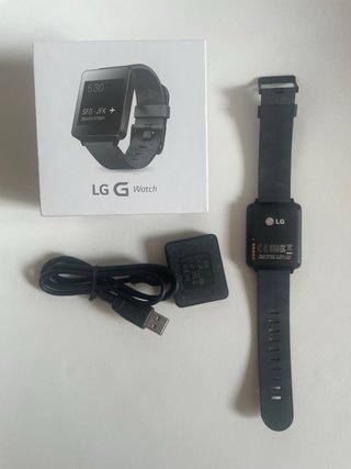 LG G Watch Smartwatch Android Wear Negro