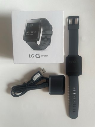 LG G Watch Smartwatch Android Wear Negro