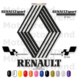 Kit Vinilos Renault Techo - Capó