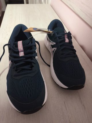 Zapatillas Asics Azul y Rosa