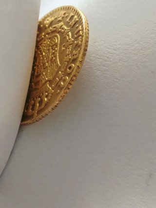 Moneda 1 Escudo Oro Carlos III 1787