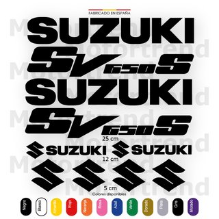 Kit Vinilos Suzuki SV650S SV650 S SV 650 S