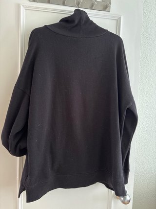 Sudadera Vans Cuello Alto Negra