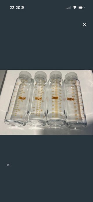 Set de 4 Biberones NUK