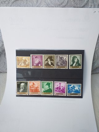 Sellos España Serie Goya 1958