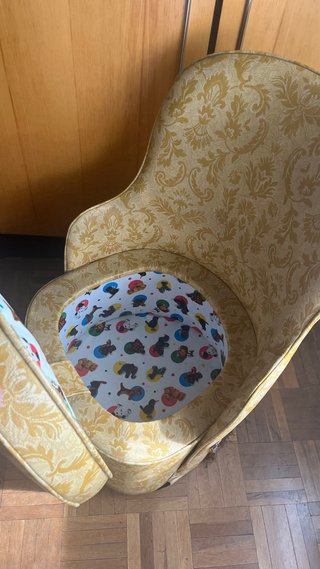 Silla descalzadora vintage