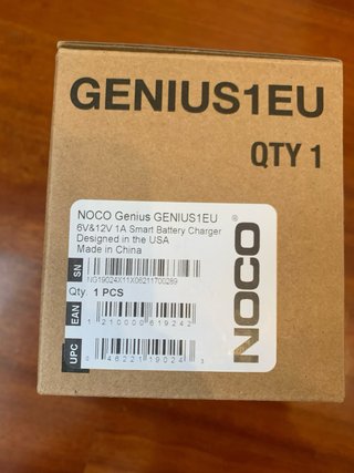 Caricabatterie NOCO Genius 1 x moto