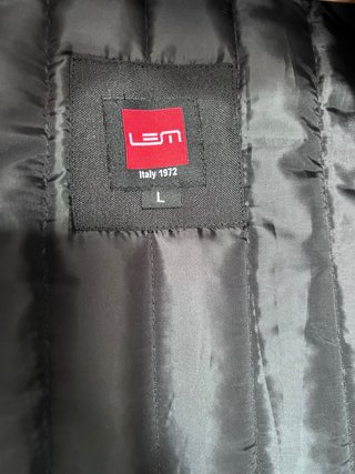 Chaqueta de Moto de Piel LEM Italy 1972 Talla L