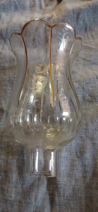 8 Tulipas de Cristal para Lámpara