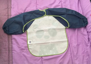 Babero con Mangas Estampado Panda