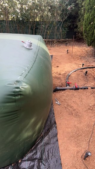 Depósito de agua de 60000 litros