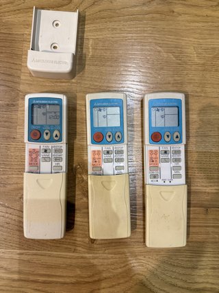 3 Mandos a distancia Aire Acondicionad Mitsubishi
