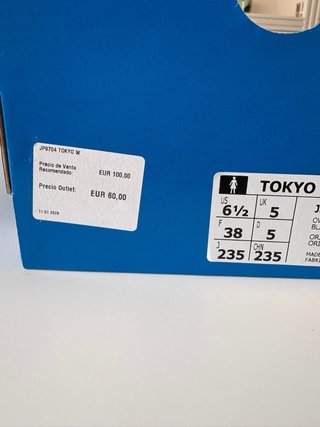 Zapatillas Adidas Tokio Mujer || Talla 36 38 y 40