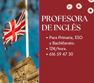 Profesora de inglés particular