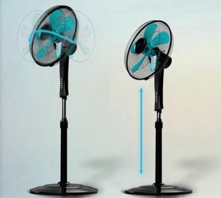 Ventilador Cecotec EnergySilence 530 Power Black.