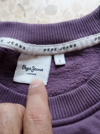 Sudadera Pepe Jeans Morada