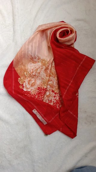 Pañuelo M. BUONARROTI Rojo Estampado