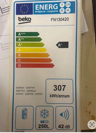 Cajones y bandejas congelador Beko FN130420
