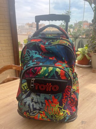 Mochila con Ruedas Totto Estampada