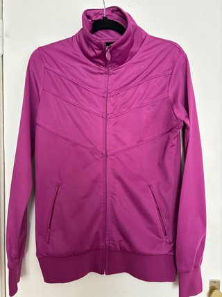 Chaqueta Converse Rosa Cremallera