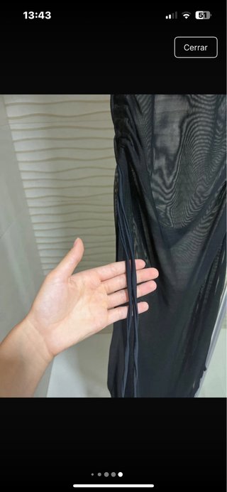 Vestido transparente