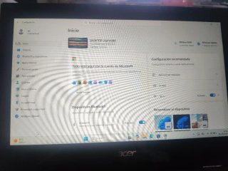 Portátil Acer Negro Windows 11 360 giro de pantall