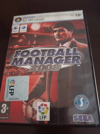 Football Manager 2008 PC CD SEGA