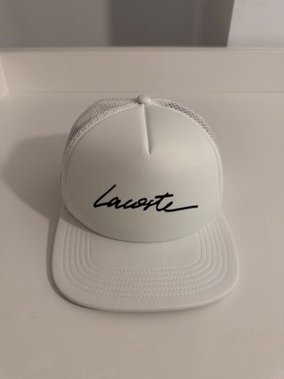Gorra Lacoste Blanca