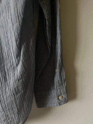Camicia donna colletto alla coreana righe