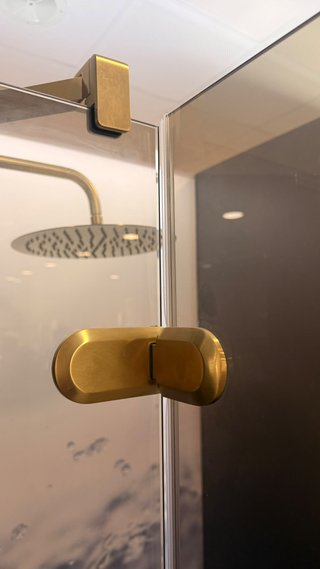 Mampara Ducha Profiltek Galilea Oro