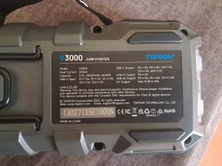 Arrancador de Coche Topdon V3000