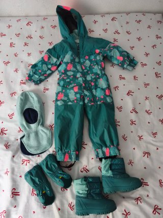 Traje de nieve infantil completo
